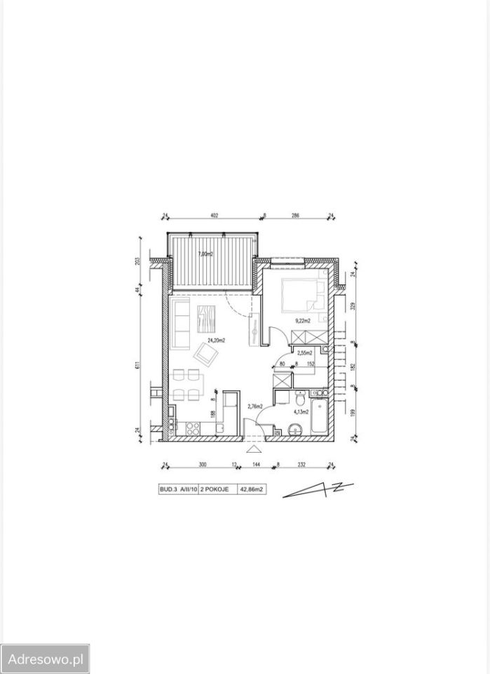 Mieszkanie 2-pokojowe Słubice. Zdjęcie 15