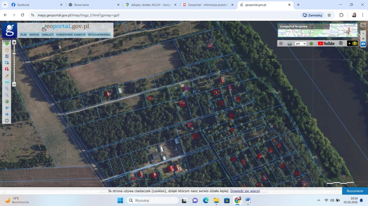 Działka Dzbądz. Zdjęcie 4