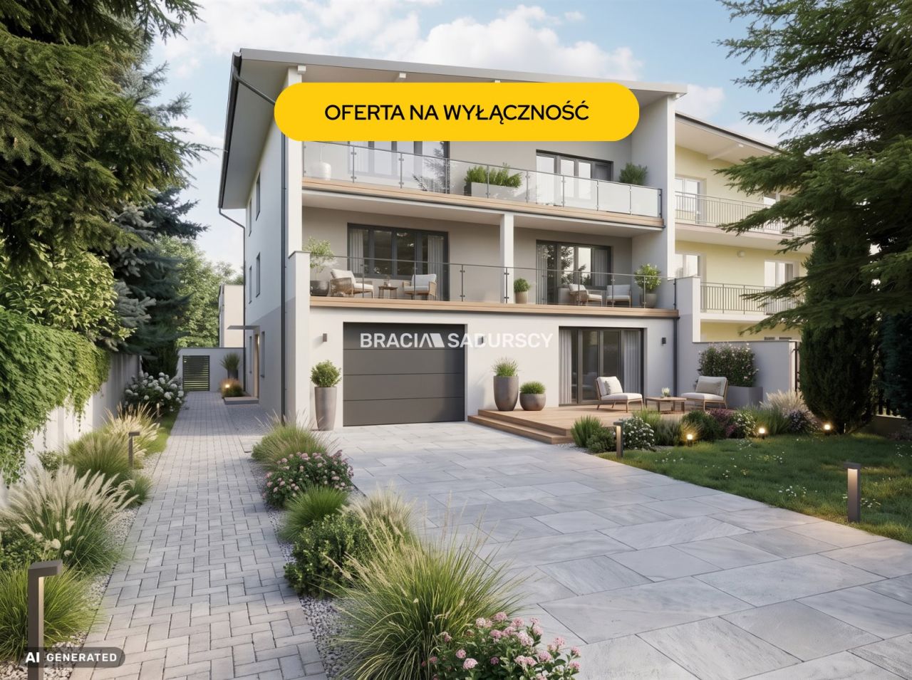 bliźniak, 10 pokoi Kraków Skotniki, ul. Kozienicka. Zdjęcie 1