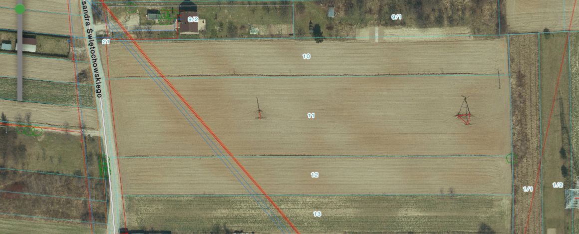 Działka rolna Lublin Abramowice, ul. Aleksandra Świętochowskiego. Zdjęcie 4