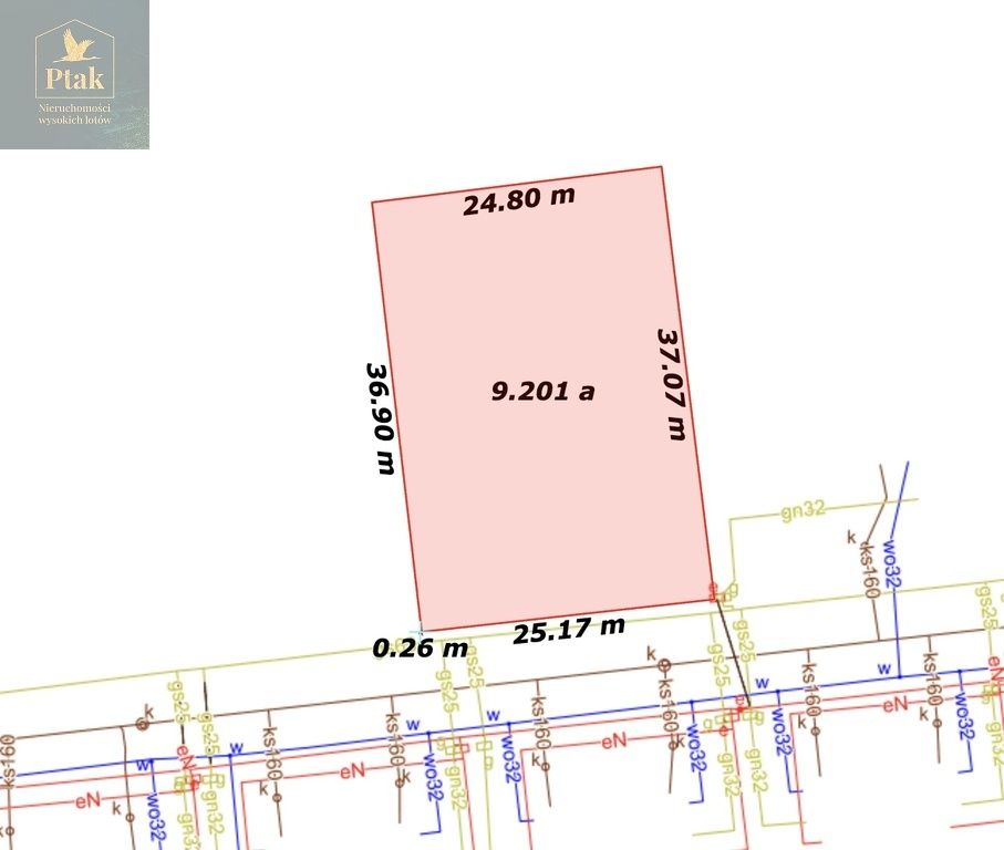 Działka budowlana Rogierówko. Zdjęcie 2