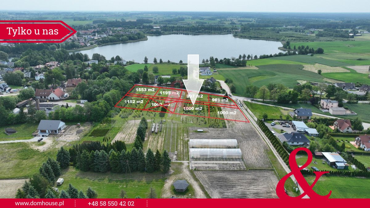 Działka budowlana Lubichowo, ul. Wybudowanie. Zdjęcie 5