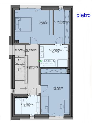 dom szeregowy, 5 pokoi Warszawa Bielany. Zdjęcie 14