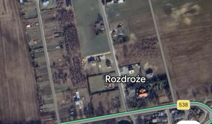 Działka rolno-budowlana Rozdroże kolonia