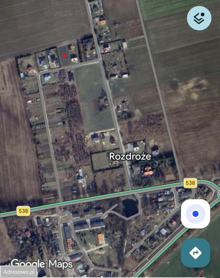 Działka rolno-budowlana Rozdroże kolonia. Zdjęcie 1