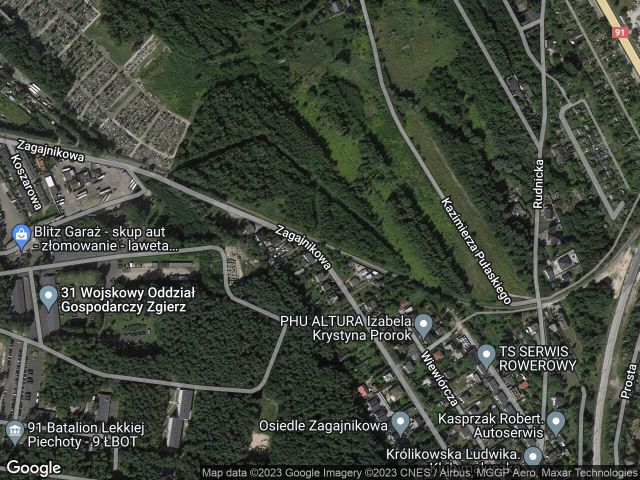 Działka budowlana Zgierz Chełmy, ul. Zagajnikowa. Zdjęcie 1