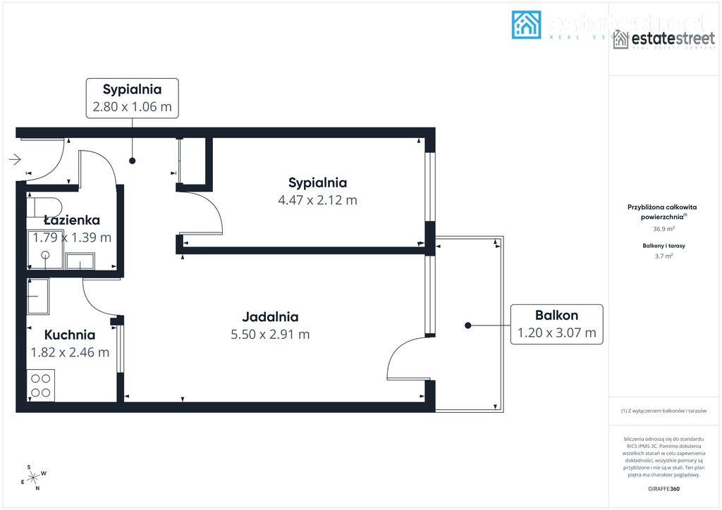 Mieszkanie 2-pokojowe Kraków, ul. Eljasza Walerego Radzikowskiego. Zdjęcie 12