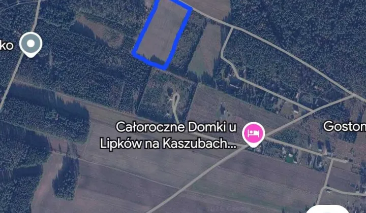 Działka Gostomko, ul. Cisowa