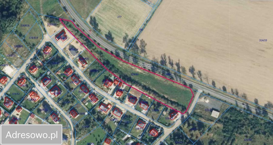Działka inwestycyjna Gniewomirowice. Zdjęcie 2