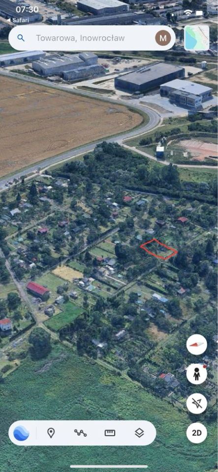 Działka rod Inowrocław, ul. Towarowa. Zdjęcie 3