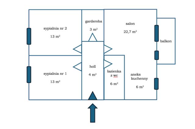 Mieszkanie 3-pokojowe Warszawa Grodzisk, ul. Skarbka z Gór. Zdjęcie 17