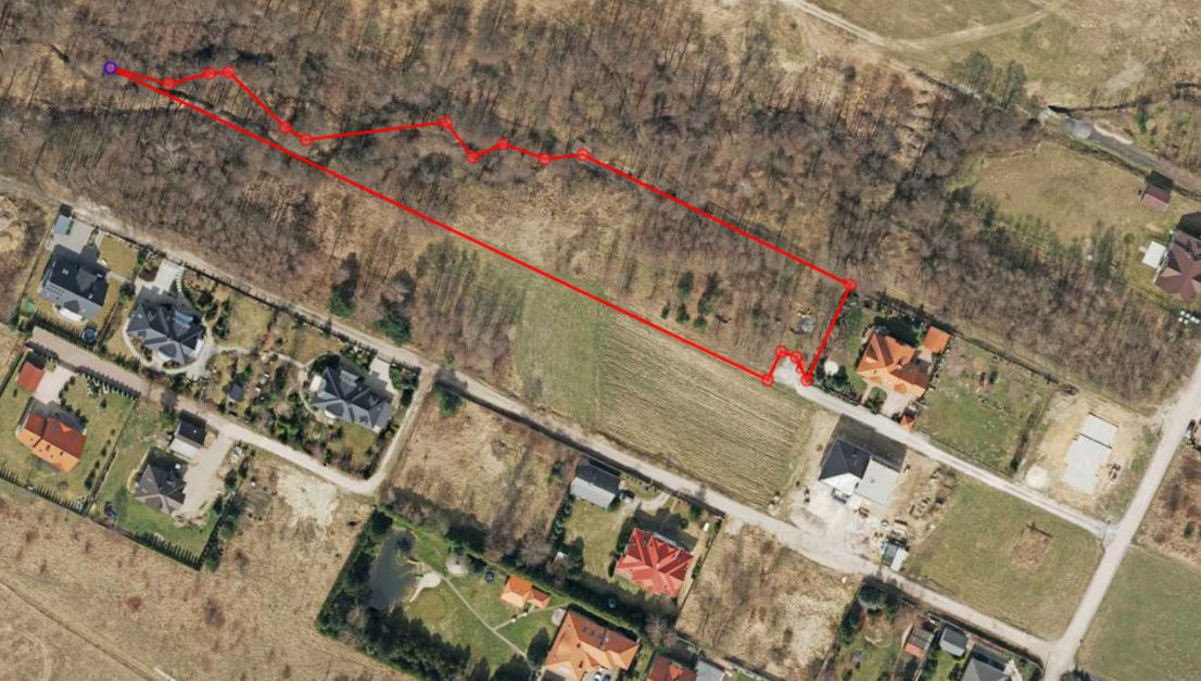 Działka budowlana Wola Kopcowa, ul. Polna