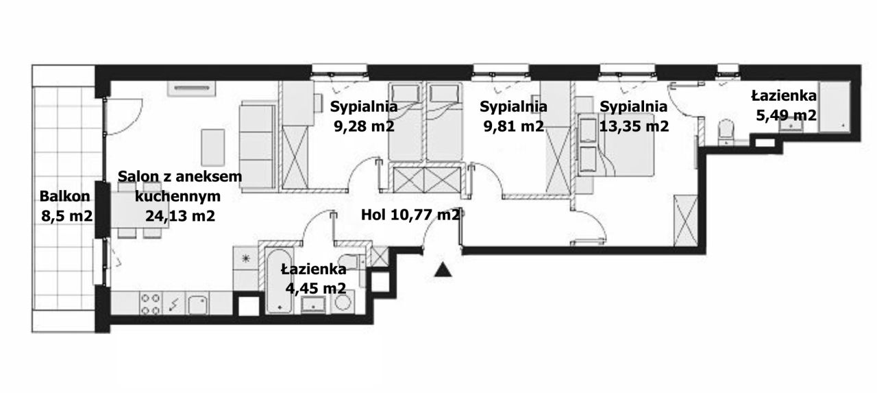 Mieszkanie 4-pokojowe Warszawa Mokotów, ul. Antoniewska. Zdjęcie 6