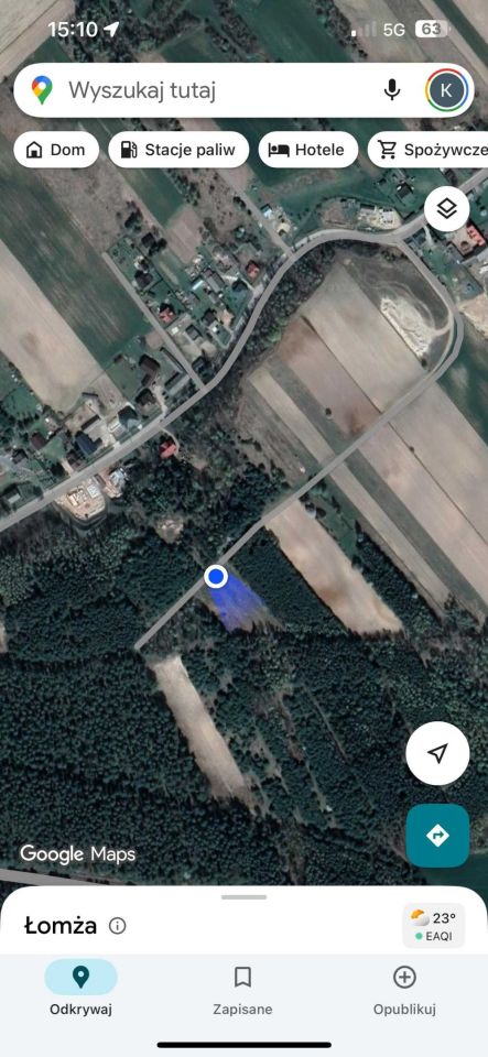 Działka rolna Siemień-Rowy. Zdjęcie 5