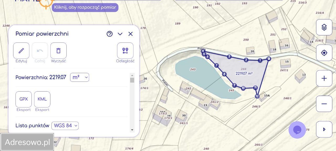 Działka budowlana Szczucin, ul. Piaski. Zdjęcie 2