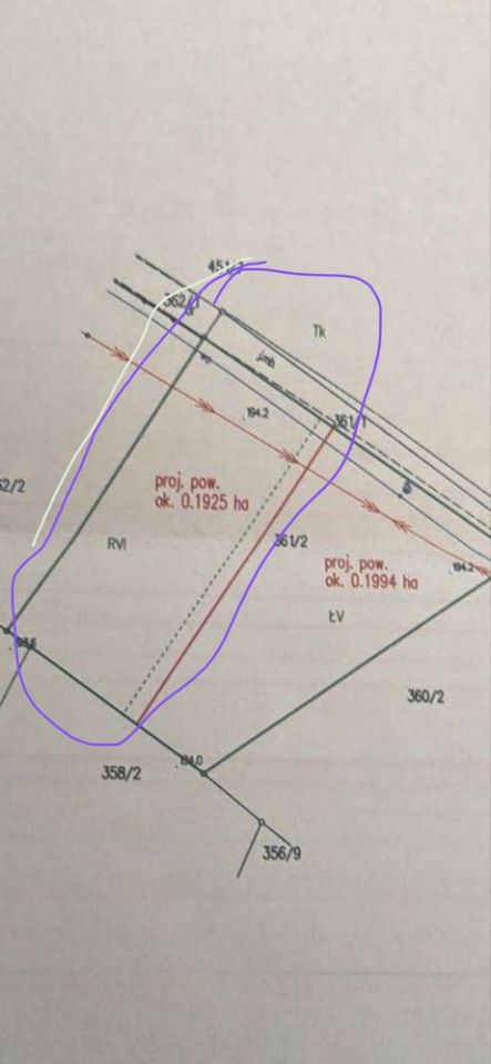 Działka rolno-budowlana Nędza, ul. Leśna