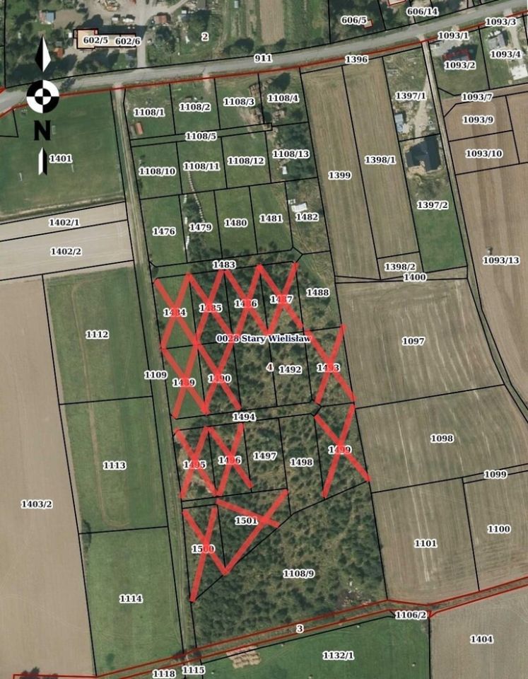 Działka budowlana Stary Wielisław. Zdjęcie 6