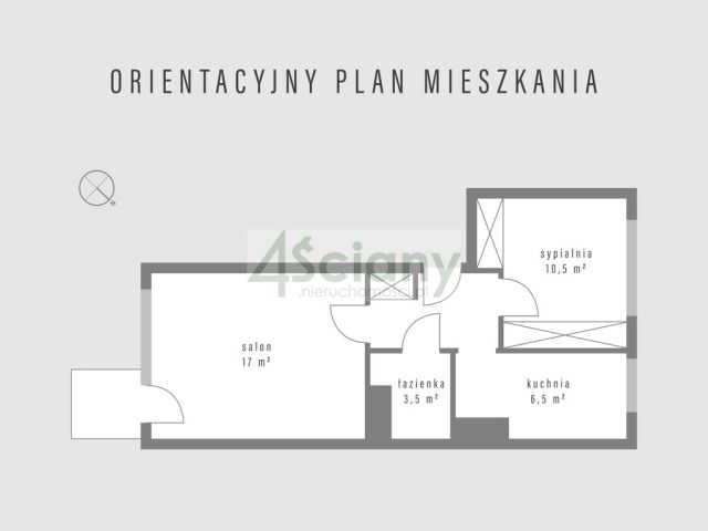 Mieszkanie 2-pokojowe Warszawa Mokotów, ul. Solankowa. Zdjęcie 2