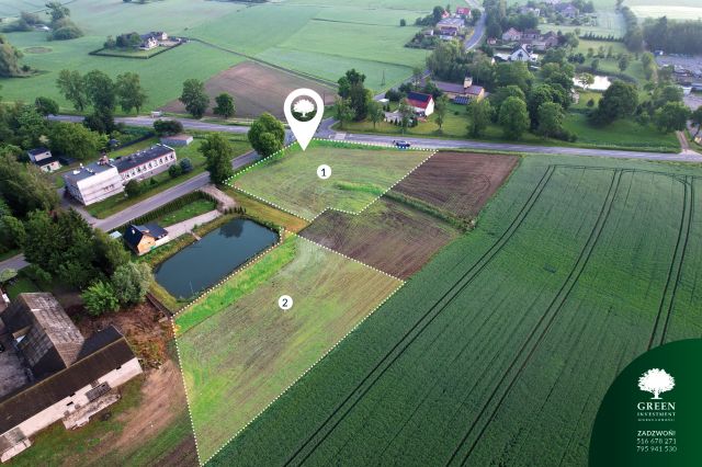 Działka rolno-budowlana Dobre. Zdjęcie 3