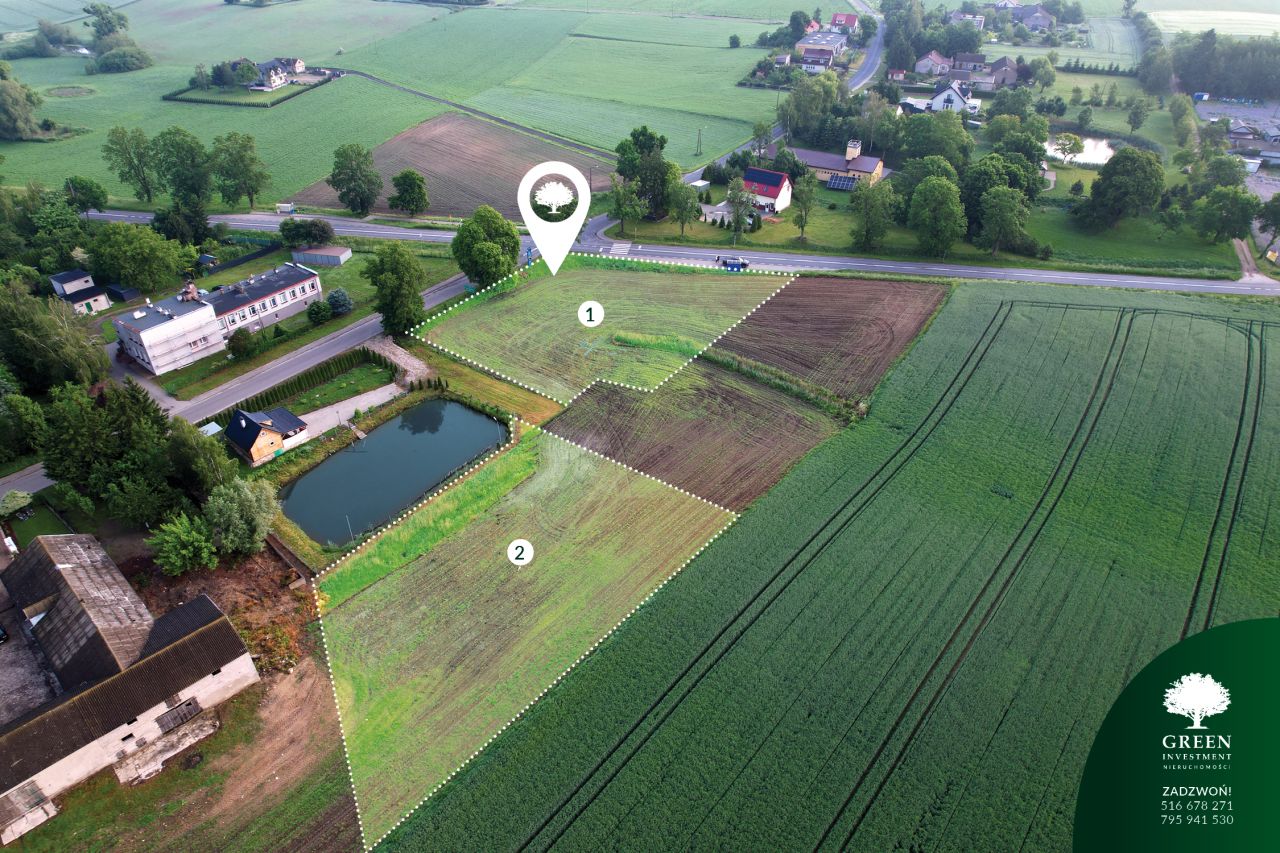 Działka rolno-budowlana Dobre. Zdjęcie 3