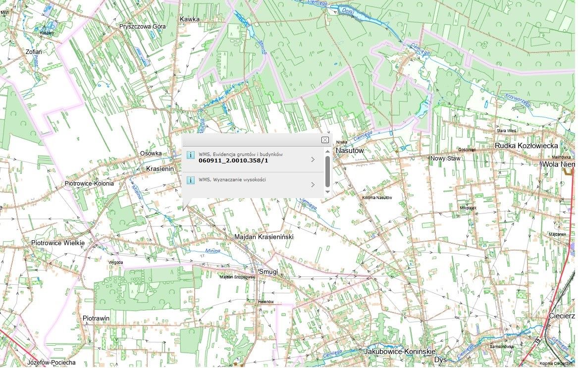 Działka rolno-budowlana Krasienin