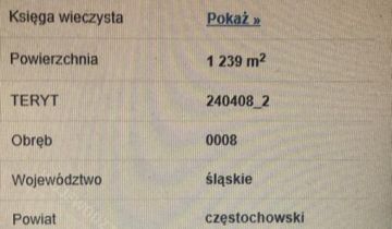 Działka inna Pieńki Szczepockie