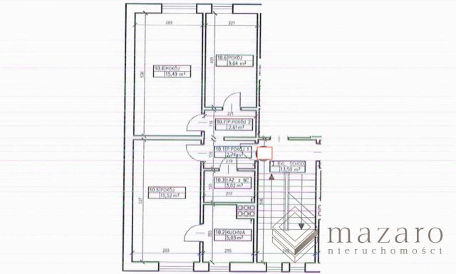 Mieszkanie 3-pokojowe Bydgoszcz Szwederowo, ul. Antoniego Chołoniewskiego. Zdjęcie 14