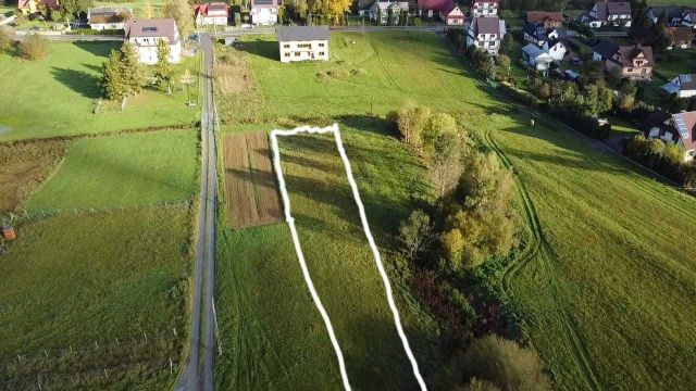 Działka budowlana Skawa. Zdjęcie 1