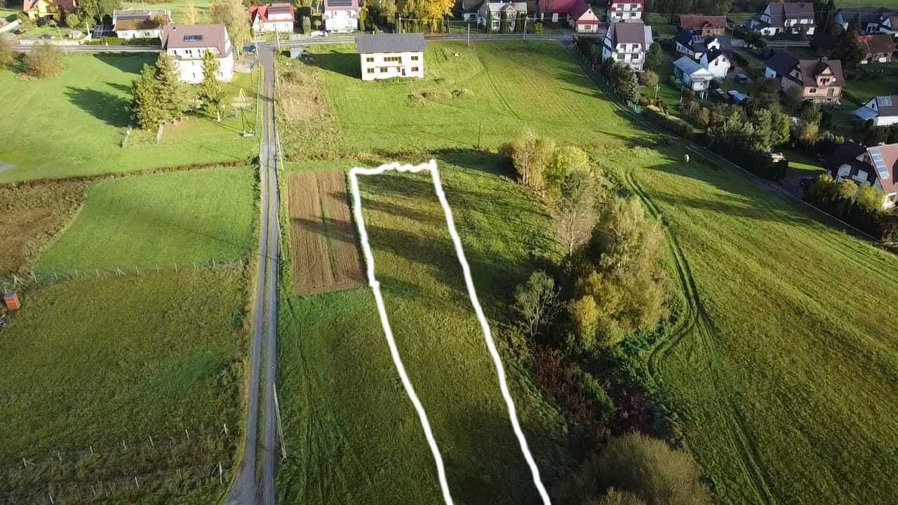 Działka budowlana Skawa