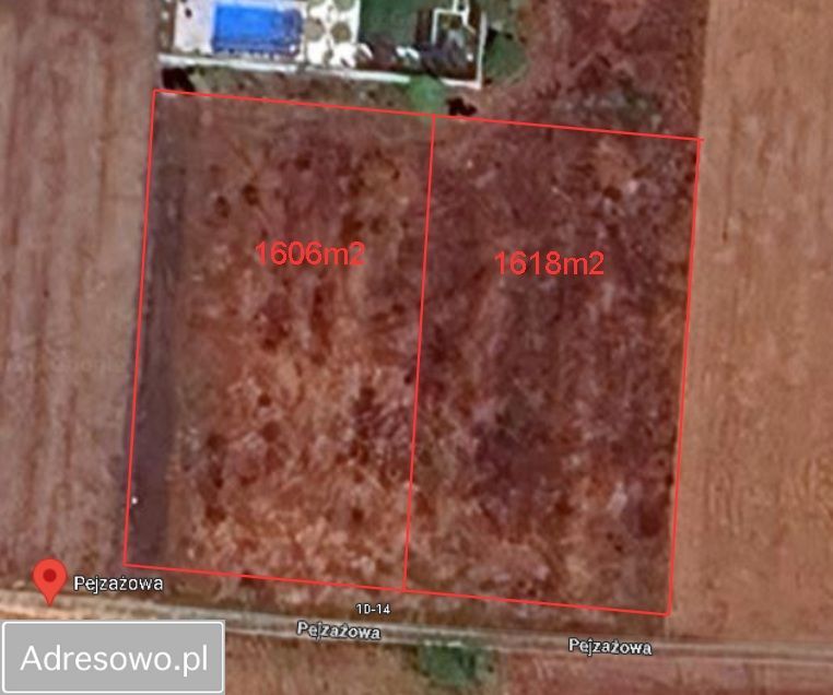 Działka budowlana Kalisz Piskorzewie, ul. Pejzażowa. Zdjęcie 2