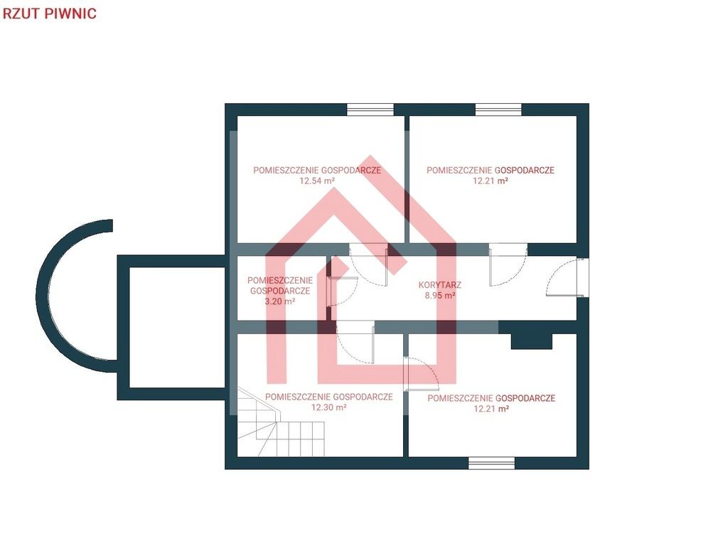 dom wolnostojący, 3 pokoje Borucino. Zdjęcie 14