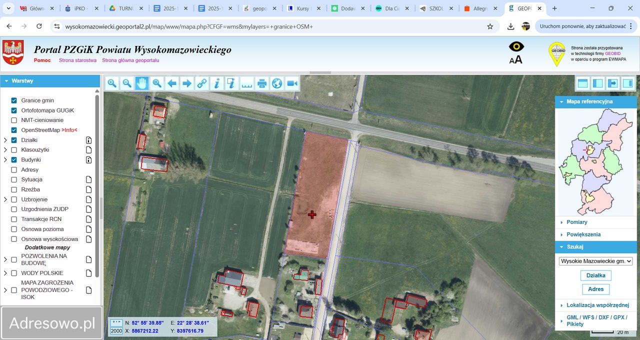 Działka budowlana Osipy-Zakrzewizna. Zdjęcie 2