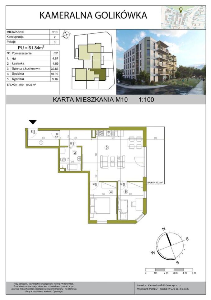 Mieszkanie 3-pokojowe Kraków Płaszów, ul. Golikówka. Zdjęcie 14