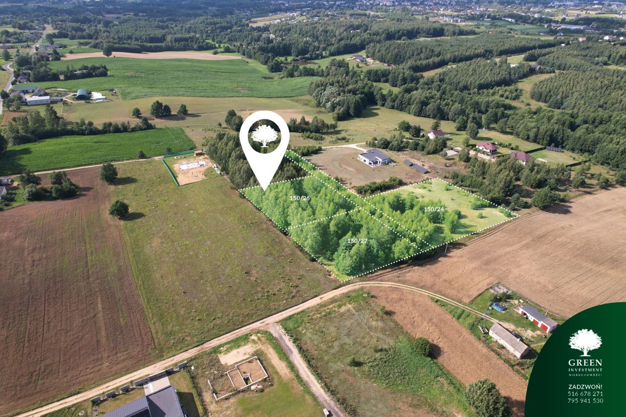 Działka rolno-budowlana Sikory. Zdjęcie 9