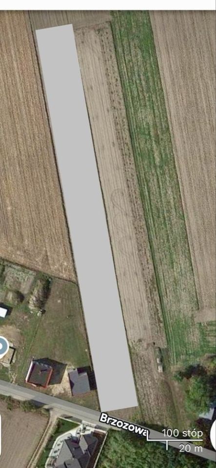Działka budowlana Przemęt, ul. Brzozowa