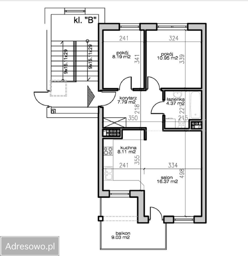 Mieszkanie 3-pokojowe Gdynia Mały Kack, ul. Leśna. Zdjęcie 12