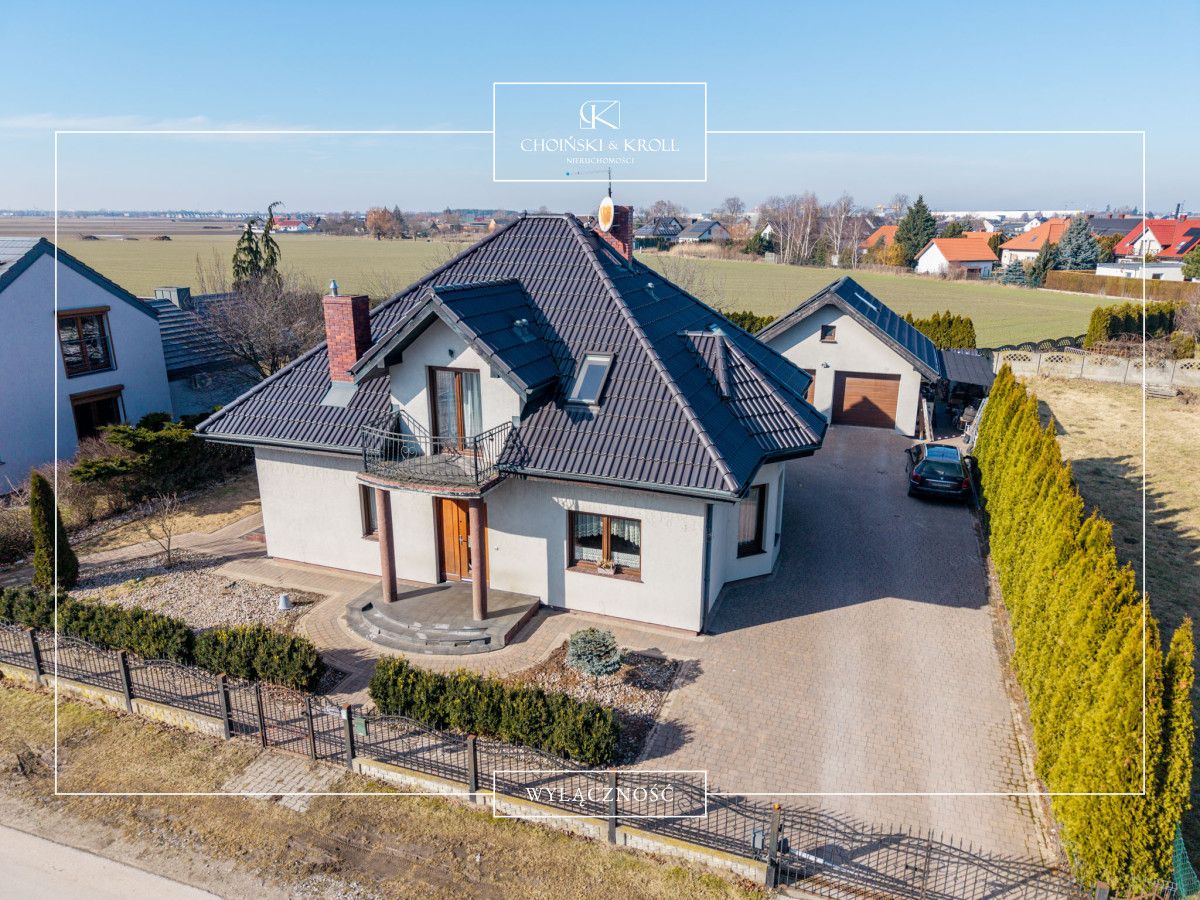 dom wolnostojący, 5 pokoi Siekierki Wielkie, ul. Sosnowa. Zdjęcie 1