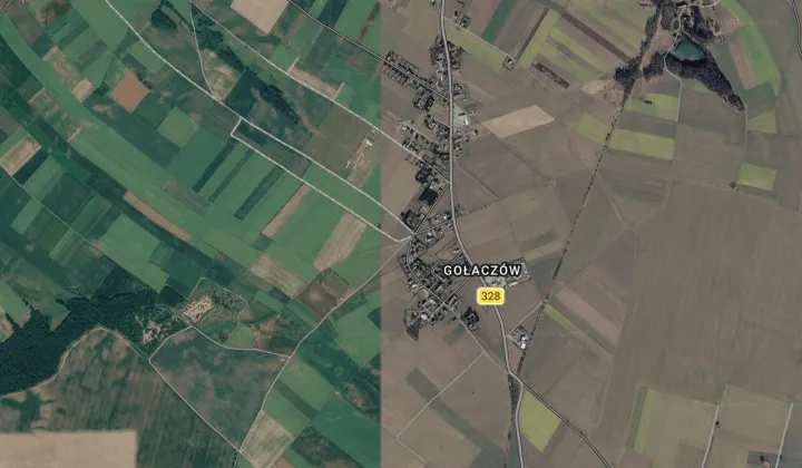 Działka budowlana Konradówka Gołaczów