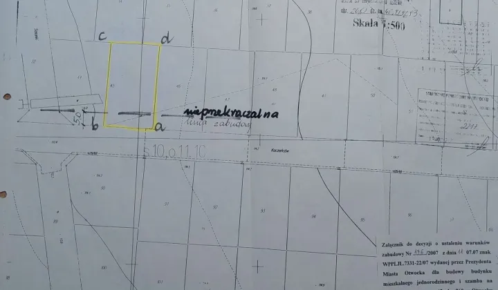 Działka budowlana Otwock Śródborów, ul. Kaczeńców