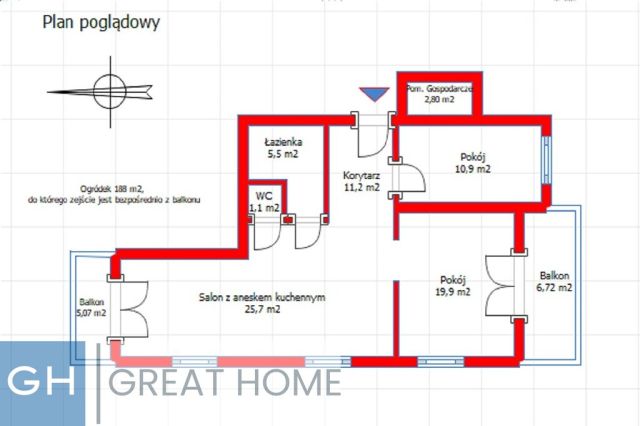 Mieszkanie 3-pokojowe Marki, ul. Legionowa. Zdjęcie 22