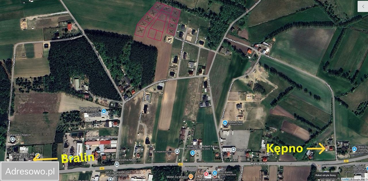 Działka budowlana Chojęcin. Zdjęcie 3