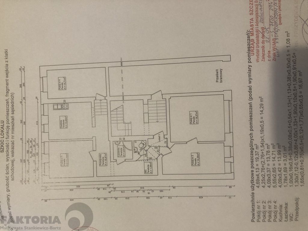 Mieszkanie 4-pokojowe Szczecin Śródmieście, ul. Jacka Malczewskiego. Zdjęcie 16