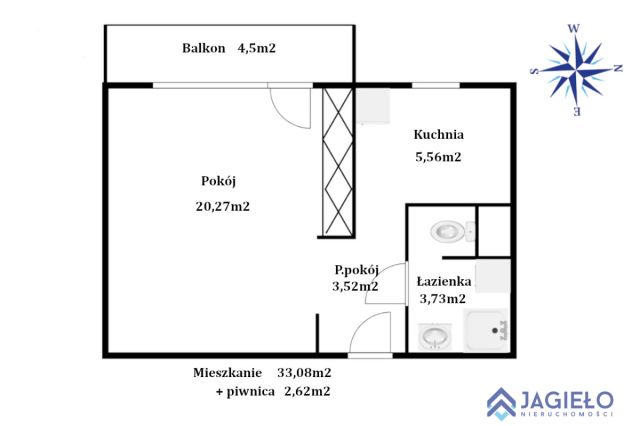 Mieszkanie 1-pokojowe Rumia, ul. Wrocławska. Zdjęcie 13