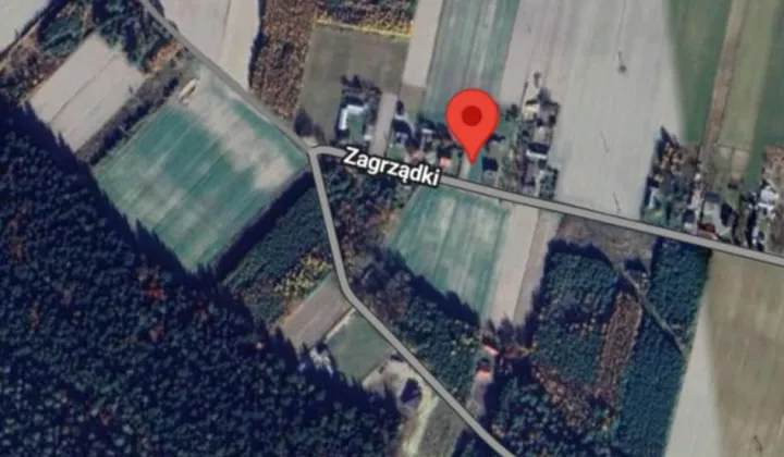 Działka budowlana Jeziernia Zagrządki, ul. Zagrządki
