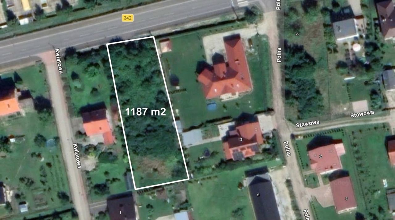 Działka budowlana Strupina, ul. Piastowska. Zdjęcie 2