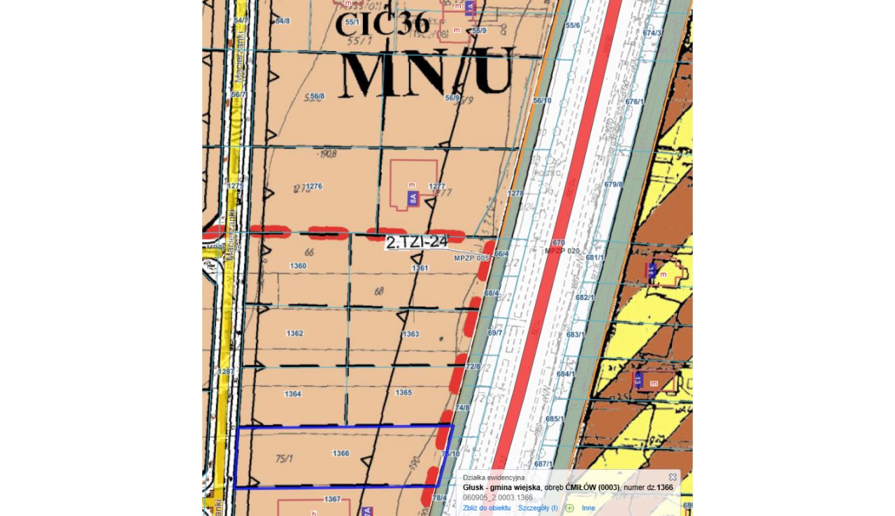 Działka budowlana Ćmiłów, ul. Macierzanki. Zdjęcie 5