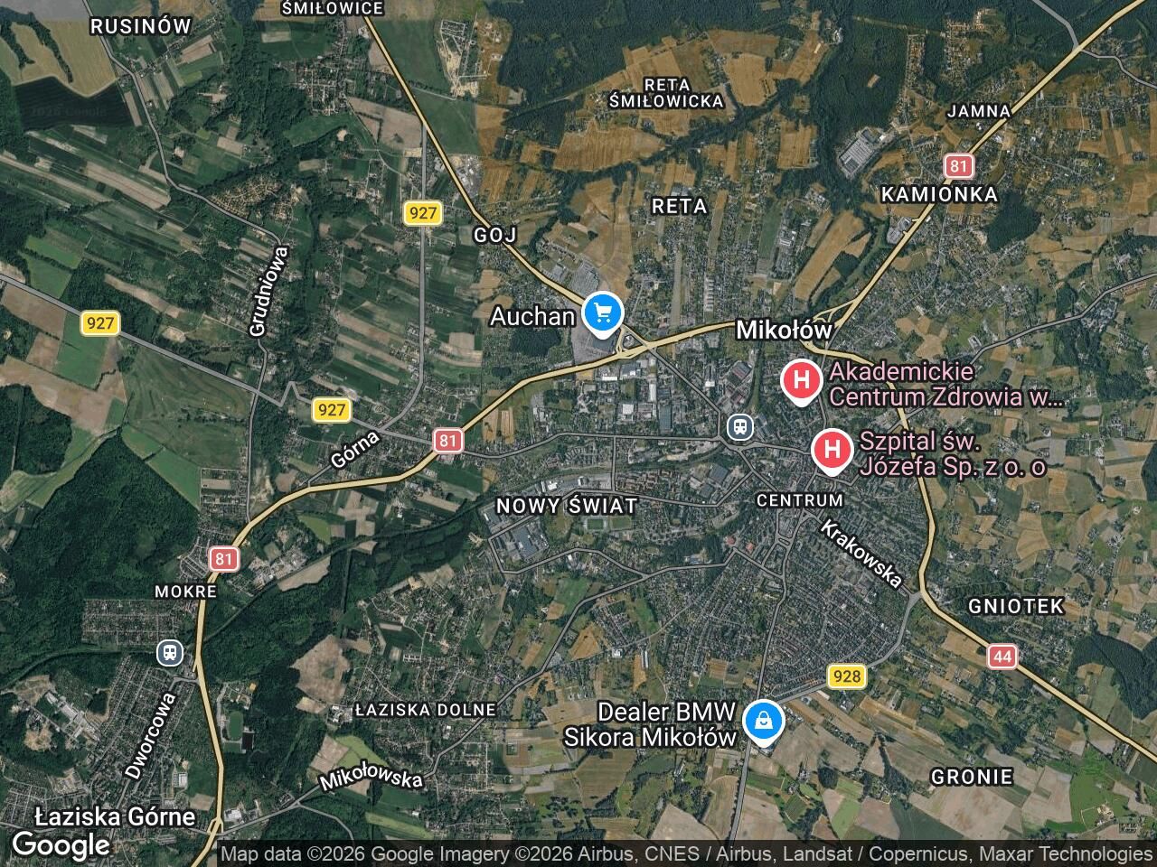 Działka inwestycyjna Mikołów, ul. Rybnicka. Zdjęcie 1