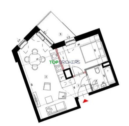 Mieszkanie 2-pokojowe Warszawa Praga-Północ, ul. Szwedzka. Zdjęcie 14