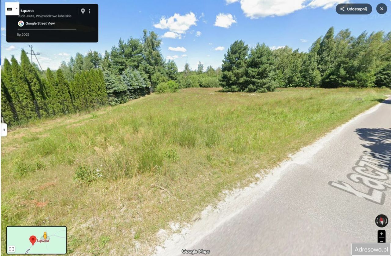 Działka budowlana Ruda-Huta, ul. Łączna