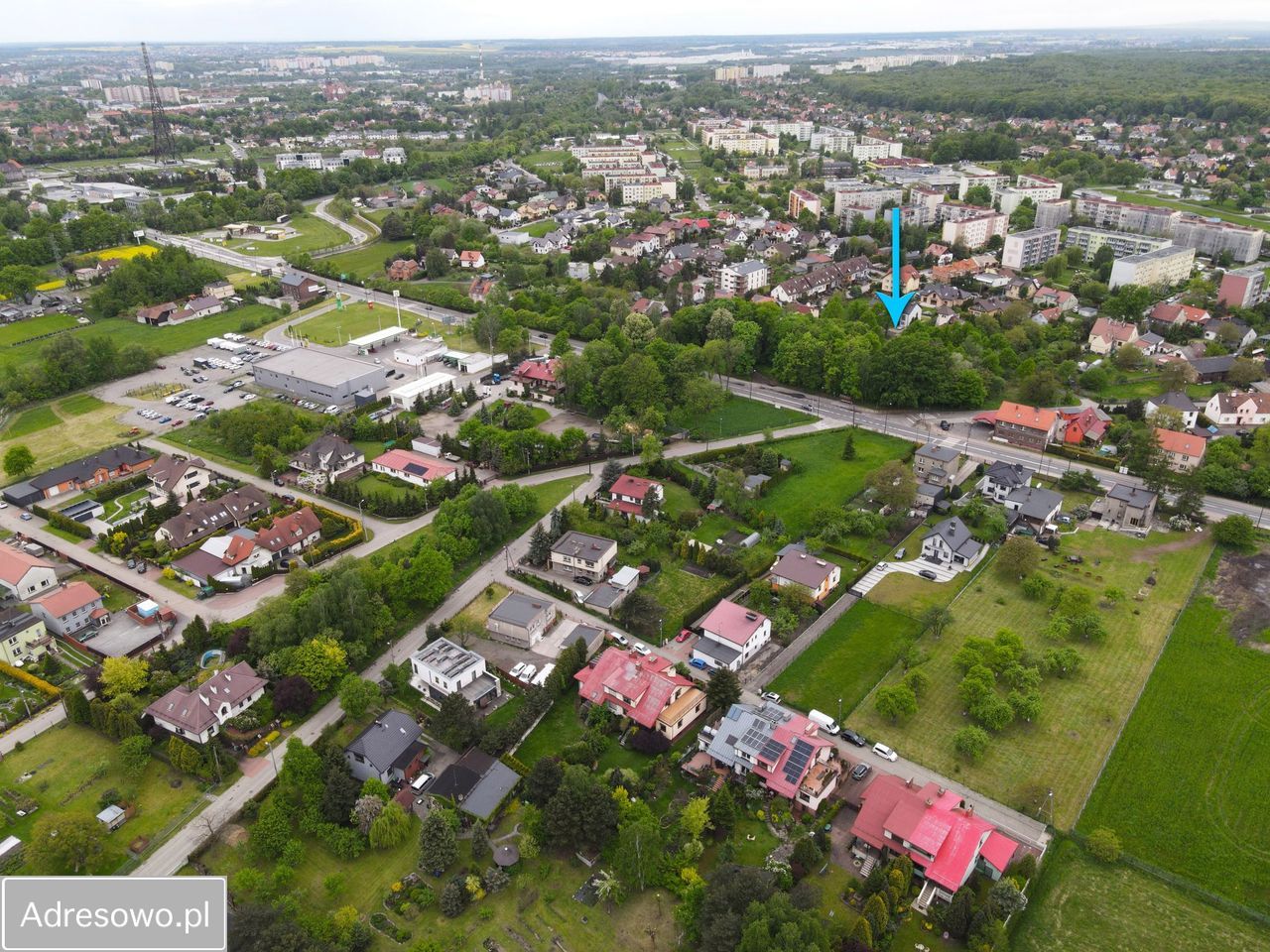Działka inwestycyjna Gliwice Żerniki, ul. Odo Bujwida. Zdjęcie 1